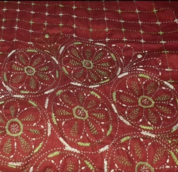 আমাদের নিজেদের তৈরী নকশী কাঁথা - Image 3