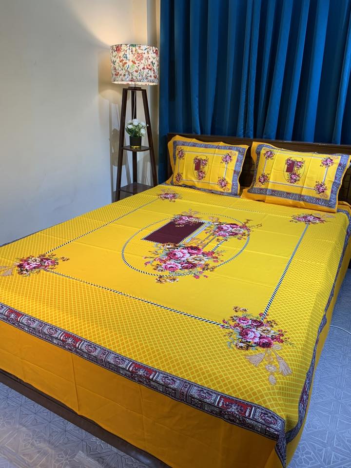 PANEL COTTON BEDSHEET