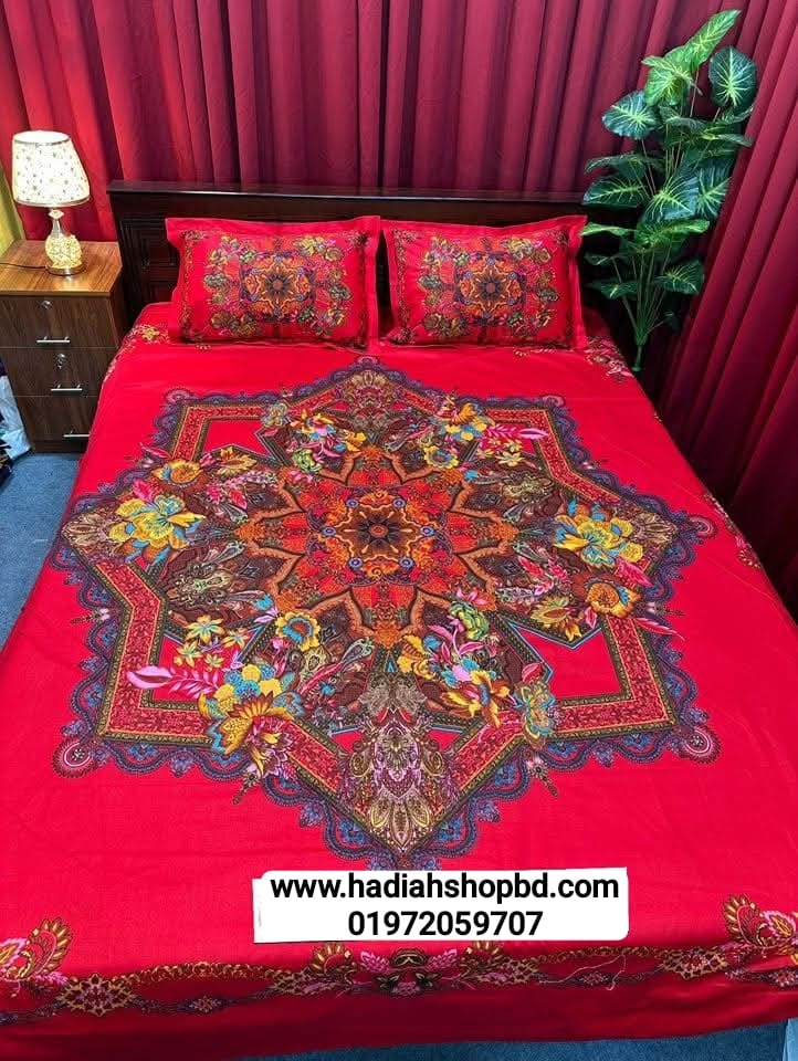 PANEL COTTON BEDSHEET