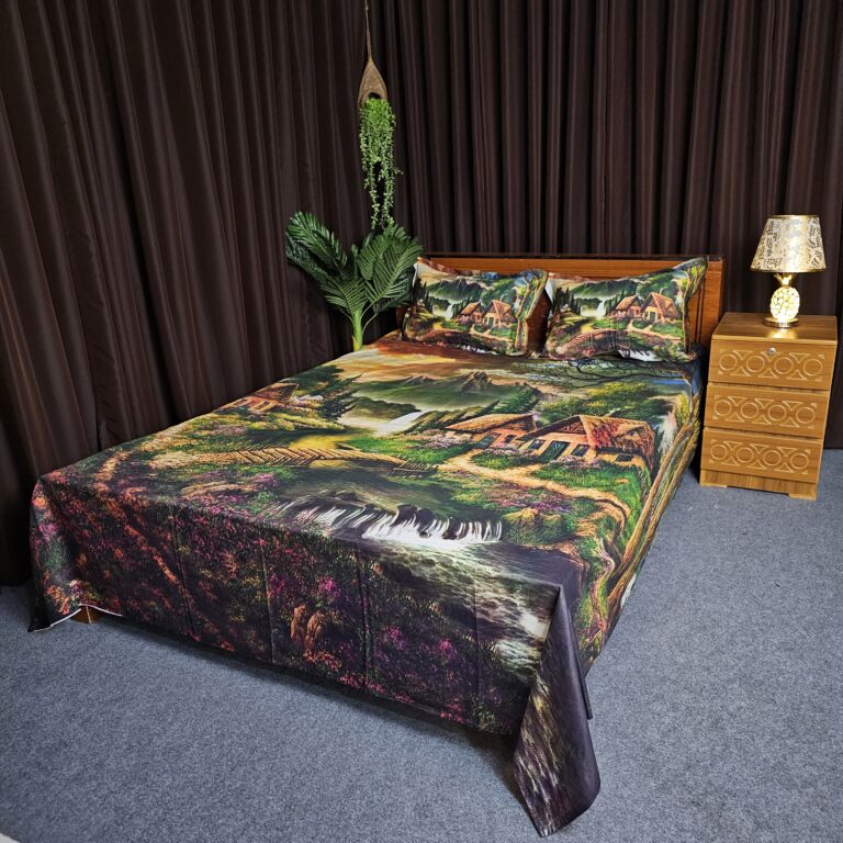 PANEL COTTON BEDSHEET