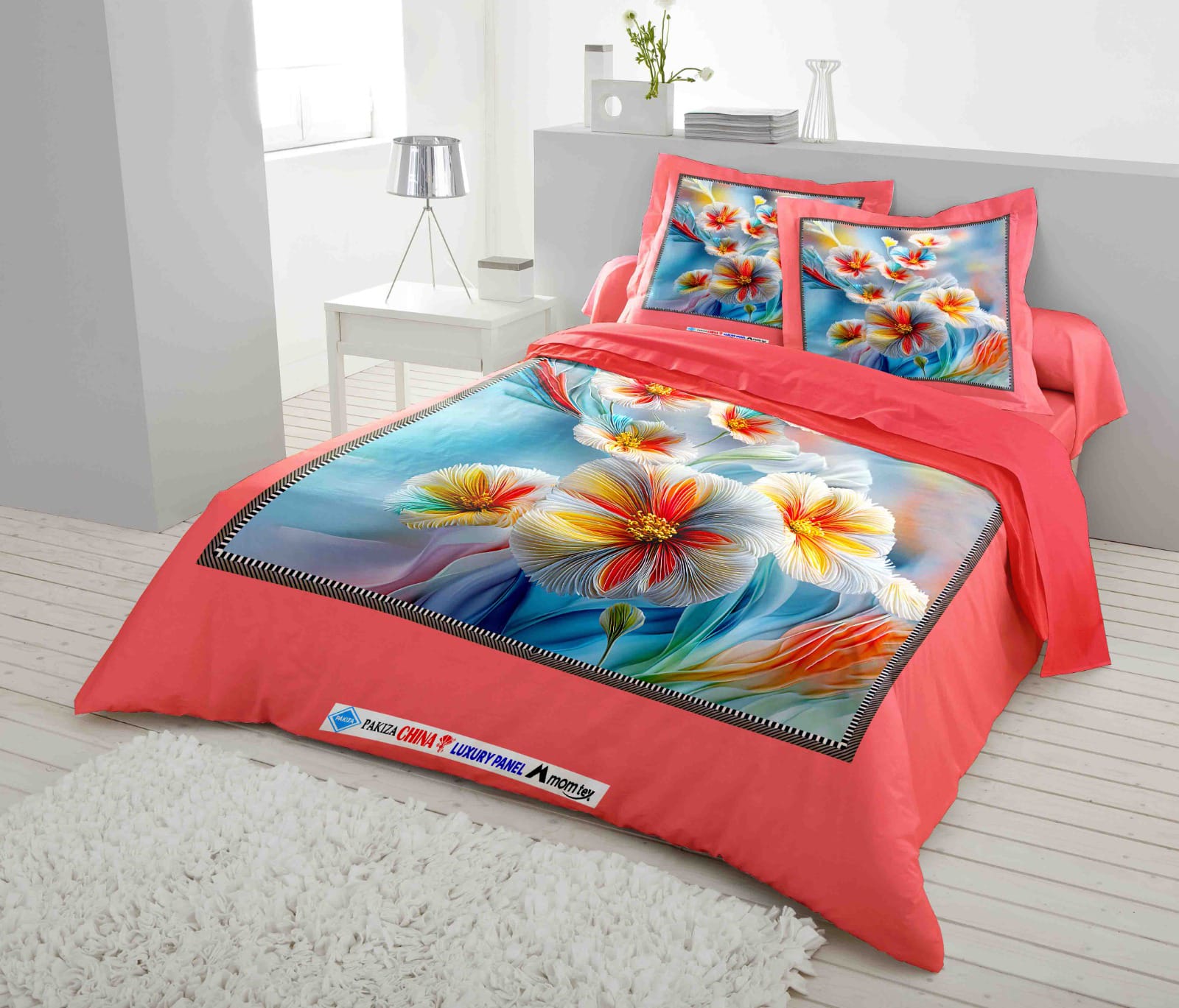 PAKIZA CHINA PANEL BEDSHEET