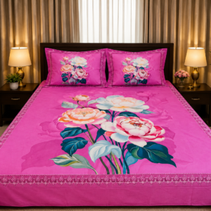 PAKIZA CHINA PANEL BEDSHEET IN LOW PRICE