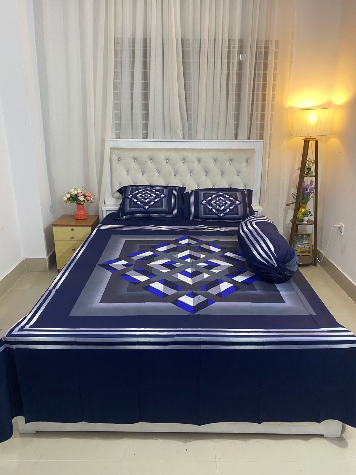 LUXURIOUS PANEL BEDSHEET